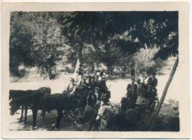 Abrudbánya, Abrud; Drumul de la Abrud-Zlatna / Zalatna és Abrudbánya közötti út / road between Abrud and Zlatna. photo (vágott / cut)