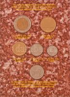 Finnország 1999. 10p - 10M (5xklf) forgalmi sor + "Európa az új évezredben" Cu-Ni zseton s...