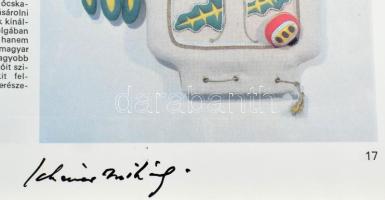 1984 A Művészet című folyóirat 10 db száma, benne 28 db aláírással (Schéner Mihály, Kárpáti Tamás, G...