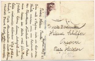 1937 Máriaradna, Mária-Radna, Radna (Lippa, Lipova); mozaiklap, kegyhely / multi-view postcard, pilg...