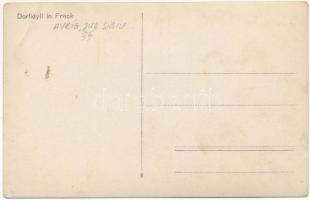 Felek, Freck, Avrig; Dorfidyll / falusi idill / village (EB)