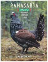 Finnország 1993. 10p - 10M (6xklf) forgalmi sor benne 1M Cu-Ni forgalomba nem került érme, karton dísztokban T:UNC Finland 1993. 10 Pennia - 10 Markkaa (6xdiff) coin set including 1 Markkaa Cu-Ni non-circulating coin, in cardboard case C:UNC