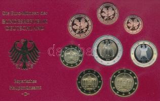 Németország 2003D 1c-2E (8xklf) forgalmi szett műanyag és papírtokban T:PP kis patina
Germany 2003D...