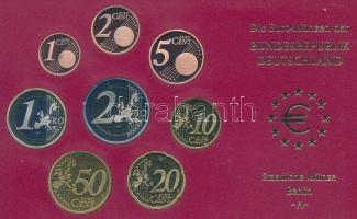 Németország 2004A 1c-2E (8xklf) forgalmi szett műanyag és papírtokban T:PP kis patina
Germany 2004A...