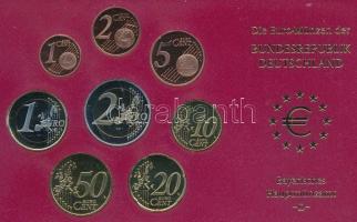 Németország 2004D 1c-2E (8xklf) forgalmi szett műanyag és papírtokban T:PP
Germany 2004D 1 Cent - 2...