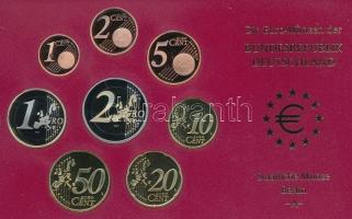 Németország 2005A 1c-2E (8xklf) forgalmi szett műanyag és papírtokban T:PP
Germany 2005A 1 Cent - 2...