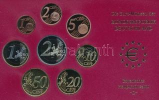 Németország 2005D 1c-2E (8xklf) forgalmi szett műanyag és papírtokban T:PP
Germany 2005D 1 Cent - 2...