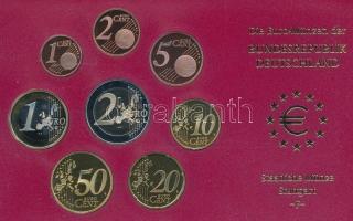 Németország 2005F 1c-2E (8xklf) forgalmi szett műanyag és papírtokban T:PP
Germany 2005F 1 Cent - 2...