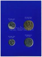 Finnország 1990. 10p - 5M (4xklf) forgalmi sor karton dísztokban T:UNC 
Finland 1990. 10 Pennia - 5...