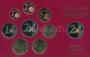 Németország 2006D 1c-2E (8xklf) + 2E "Schleswig-Holstein" forgalmi szett műanyag és papírt...