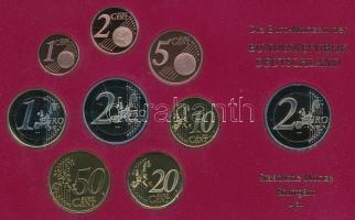 Németország 2006F 1c-2E (8xklf) + 2E "Schleswig-Holstein" forgalmi szett műanyag és papírt...