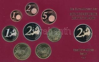 Németország 2007A 1c-2E (8xklf) + 2E "Mecklenburg-Vorpommern" forgalmi szett műanyag és pa...