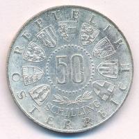 Ausztria 1963. 50Sch Ag "Tirol 600 éve egyesült Ausztriával" T:AU,XF kis patina
Austria 1...
