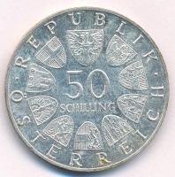 Ausztria 1965. 50Sch Ag "600 éves a Bécsi Egyetem" T:AU,XF kis ph., patina Austria 1965. 5...