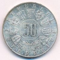 Ausztria 1964. 50Sch Ag "IX. Téli Olimpia Innsbruck" T:AU,XF kis ph., patina Austria 1964....