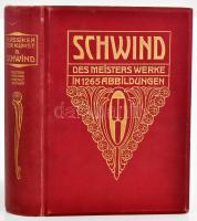 Schwind. Des Meisters Werke in 1265 Abbildungen. / Klassiker der Kunst in Gesamtausgaben. Hrsg. von Otto Weigmann. Stuttgart-Leipzig, 1906, Deutsche Verlags-Anstalt. Német nyelven. Gazdag képanyaggal illusztrált. Kiadói aranyozott egészvászon-kötés, aranyozott felső lapélekkel, a borítón kopásnyomokkal.   Moritz Ludwig von Schwind (1804-1871) híres osztrák festő.