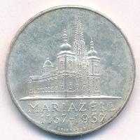 Ausztria 1957. 25Sch Ag 800 éves a Mariazelli kegytemplom T:AU,XF Austria 1957. 25 Schilling Ag 8th Centennial - Mariazell Basilica C:AU,XF Krause KM#2883