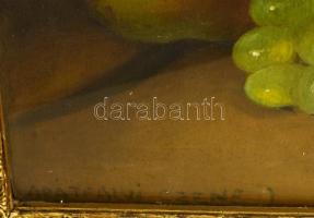 Apátfalvi Czene János (1904-1984): Csendélet. Olaj, vászon, kartonon, jelezve balra lent. Dekoratív,...