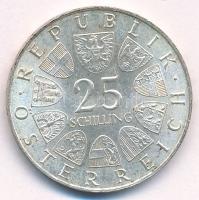 Ausztria 1964. 25Sch Ag "Franz Grillparzer" T:AU,XF patina Austria 1964. 25 Schilling Ag &...