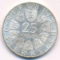 Ausztria 1966. 25Sch Ag "130 éve halt meg Ferdinand Raimund" T:AU,XF patina Austria 1966. ...