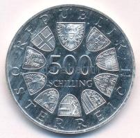 Ausztria 1983. 500Sch Ag "Lovaglás VB" kapszulában T:PP Austria 1983. 500 Schilling Ag &qu...