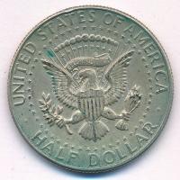 Amerikai Egyesült Államok 1967. 1/2$ Ag "Kennedy" T:XF patina 
USA 1967. 1/2 Dollar Ag &q...