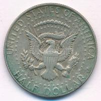 Amerikai Egyesült Államok 1969. 1/2$ Ag "Kennedy" T:XF,VF patina 
USA 1969. 1/2 Dollar Ag...