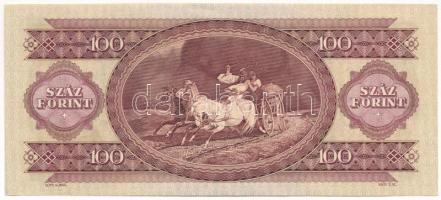 1975. 100Ft nyomdai papírráncokkal C:AU Adamo F33