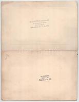 cca 1930 2 db esküvői csoportkép, Schäffer Fotó Szalon, Bp, fotó kartonon, mindkettő címkével jelzet...