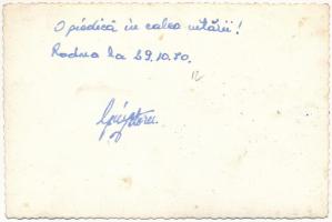 1970 Óradna, Alt-Rodna, Radna veche, Rodna; templomrom / church ruins. photo (non PC) (fl)