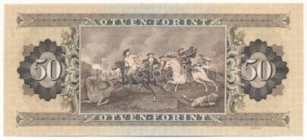 1975. 50Ft "D" nyomdai papírráncokkal C:AU Adamo F21