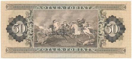 1975. 50Ft "D" nyomdai papírráncokkal C:XF Adamo F21