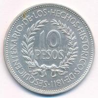 Uruguay 1961. 10P Ag "A Spanyolország elleni forradalom hetedik évfordulója" T:UNC
Urugua...