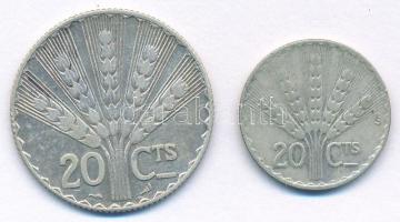 Uruguay 1930. 20c Ag "Az Alkotmány 100. évfordulója" + 1942. 20c Ag T:VF patina
Uruguay 1...