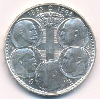 Görögország 1963. 30Dr Ag "Centenárium - 5 király" T:UNC Greece 1963. 30 Drachmai Ag "Centennial - 5 kings" C:UNC Krause KM# 86