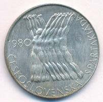 Csehszlovákia 1980. 100K Ag "Szpartakiád Játékok" T:AU patina Czechoslovakia 1980. 100 Korun Ag "Fifth Spartakiade Games" C:AU patina Krause KM#101