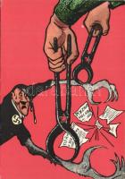 Soviet Anti-Nazi propaganda (issued in 1961)