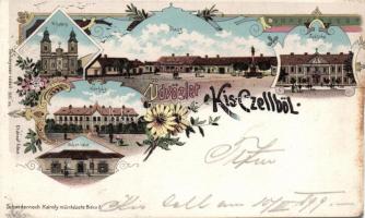 1899 Kiscell Kórház, Gayer-üzlet Litho (EK)