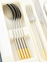 Villeroy & Boch Ella 6 személyes exkluzív evőeszköz készlet, desszertvillákkal, összesen 30 dara...