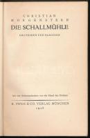 Morgenstern, Christian: Die Schallmühle. Grotesken und Parodien. München, 1928, R. Piper & Co., ...