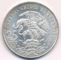 Mexikó 1968. 25P Ag "Olimpia" T:AU,XF Mexico 1968. 25 Pesos Ag "Olympia" C:AU,XF...