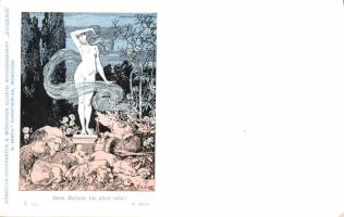 Jugend pc. Erotic litho s: Seitz