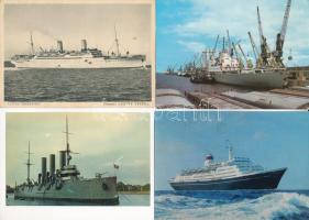 40 db MODERN hajós motívum képeslap / 40 modern ship motive postcards