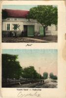 Cservenka, Crvenka; Edison mozgószínház (mozi), Vasúti fasor / Bahnallee / cinema, street view (fl)