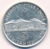 Törökország 1970. 25L Ag "Az ankarai nemzetgyűlés 50. évfordulója" T:A
Turkey 1970. 25 Li...