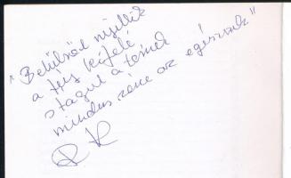 Raffai Kata: Áradat. Miskolc, 2000, Hajdu-Vinpress. Kiadói papírkötés. A szerző által DEDIKÁLT példá...