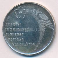 Törökország 1973. 100L Ag "A köztársaság kikiáltásának 50. évfordulója" T:AU folt
Turkey ...