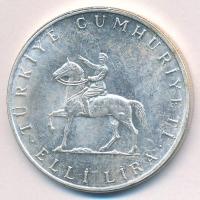 Törökország 1972. 50L Ag "Kemal Atatürk bevonulása Smyrnába" T:AU
Turkey 1972. 50 Lira &q...
