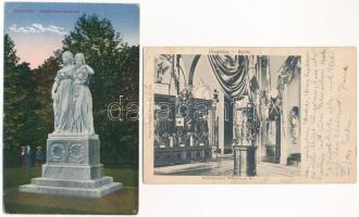 21 db RÉGI külföldi város képeslap vegyes minőségben / 21 pre-1945 European and other town-view post...