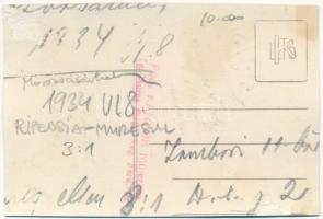 1934 Marosvásárhely, Targu Mures; RIPENSIA - Muresul 3:1, focisták csoportja, futball / group of foo...